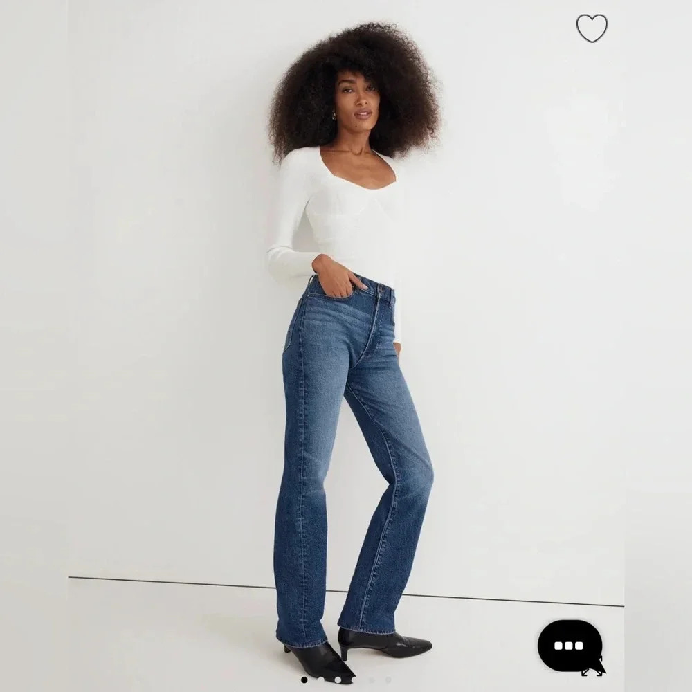 NWOT Madewell 90’s Straight Cheeky Jeans